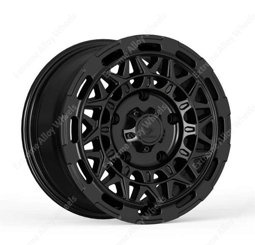Black at8 alloy wheels - alloy,