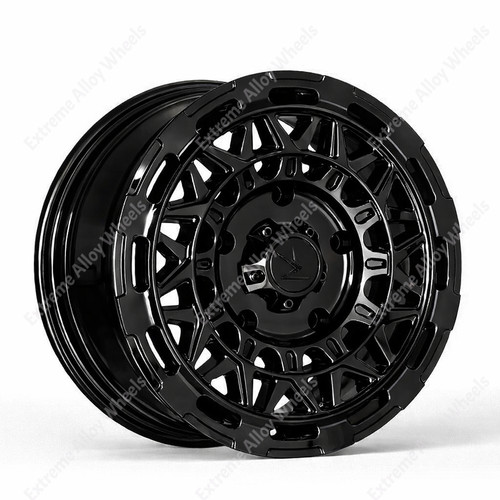 Gloss black at8 - 17", alloy