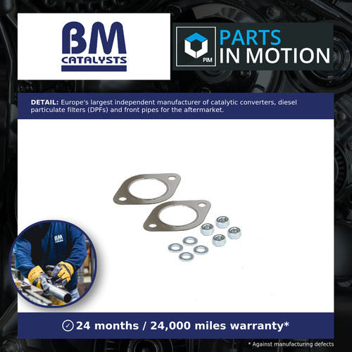 Exhaust pipe fitting kit - exhaust, fits